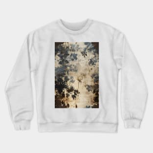 Abstract design of black leaves and vines Crewneck Sweatshirt